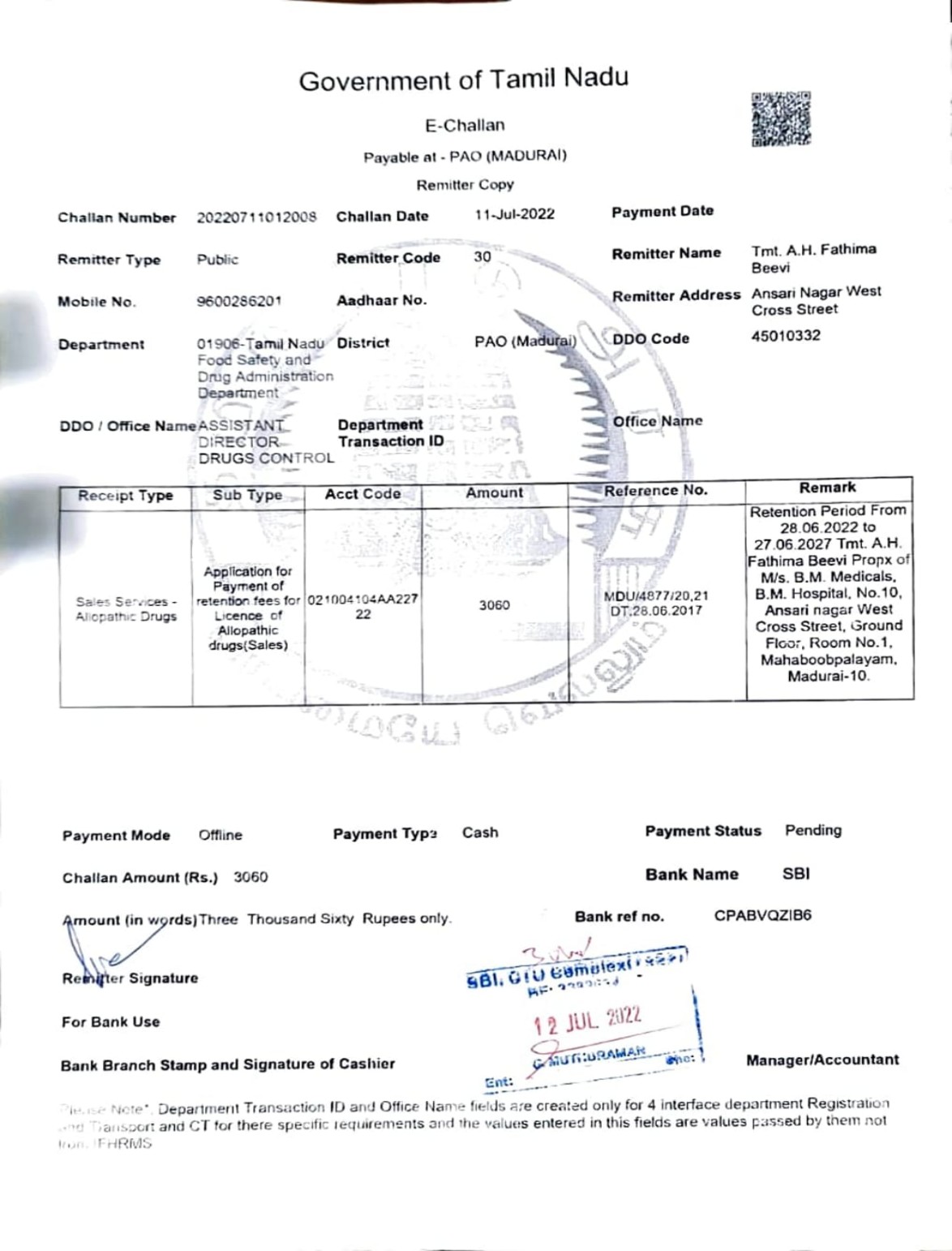 certificat